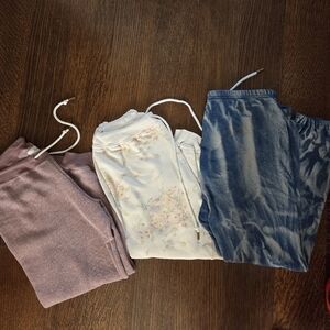 Bundle Of 3 Pairs THE GREAT. Sweatpants